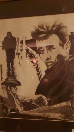 James Dean drawing