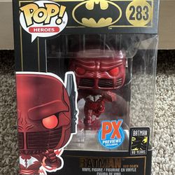 Funko Pop!- HEROES- BATMAN- 283- PX PREVIEWS EXCLUSIVE- BATMAN 80 YEARS