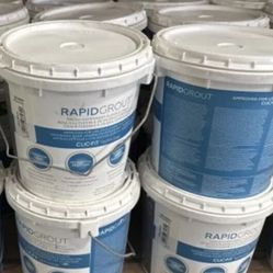 HI EVERYONE WE THIS GROUT FOR TILES SUPER WHITE  GOOD PRICE GOOD STUFF .,.,. STOR PRICE $60 HERE $40 DLS NO TX  NEW BUCKETS  WE LOCATE IN HESPERIA CA 