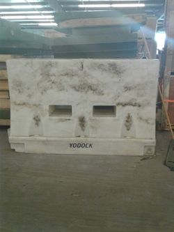 Quantity 7 6-foot Foot Road barriers grade