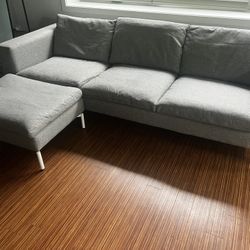 Blu Dot New Standard 92” Sofa And Ottoman 