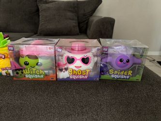 Crazy Fun Halloween Squishy Toys Set of 3
