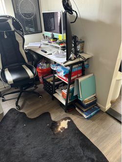 Small home office desk