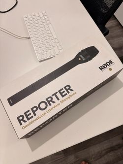 Rode Reporter Omnidirectional Interview Microphone
