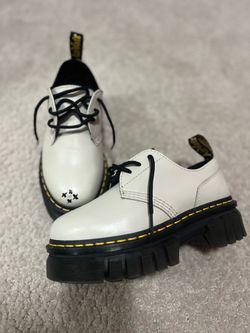 “Kick rocks” ft. Dr. Martens  (size 6 in women)