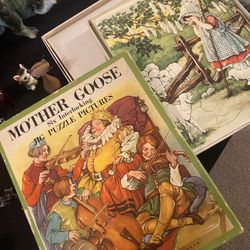Vintage Mother Goose Puzzles 1940’s