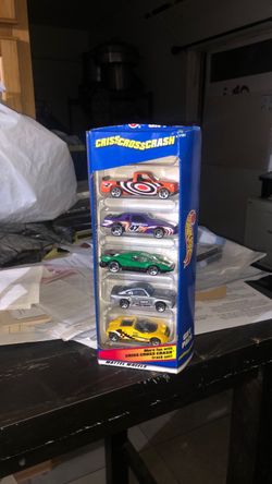 Unopened crisscross crash, vintage hot wheels from 1998