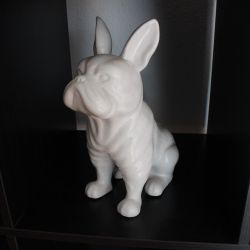 Small 1ft Dog Statue Coin Bank