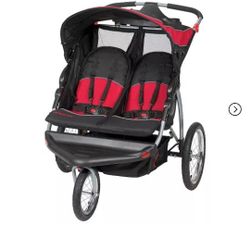 Baby Trend Expedition Lightweight Jogging Double Baby Stroller,  Centennial