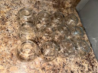 Set of 12 Stemless Wine Glasses
