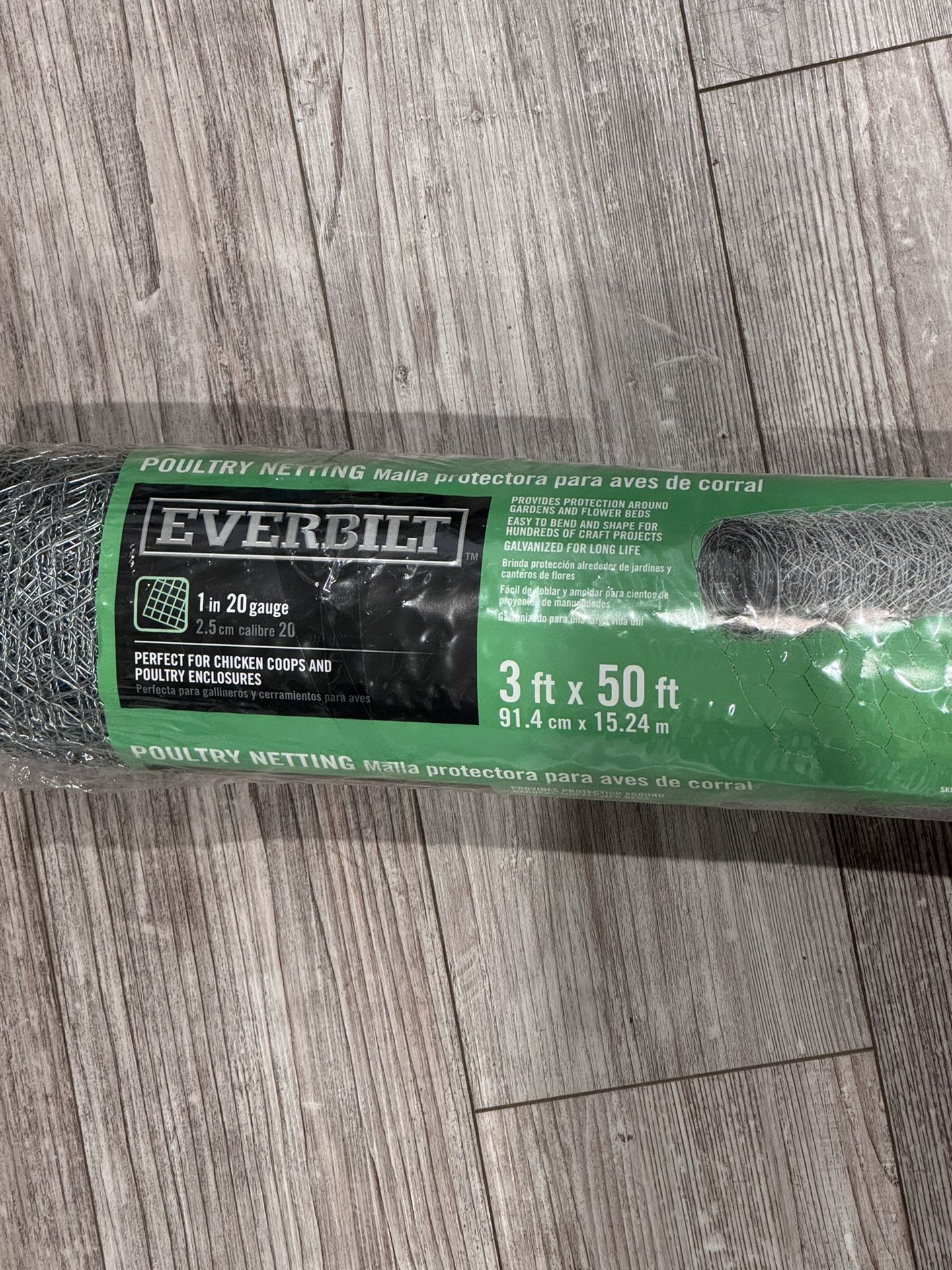Unopened Poultry Netting / Chicken Wire