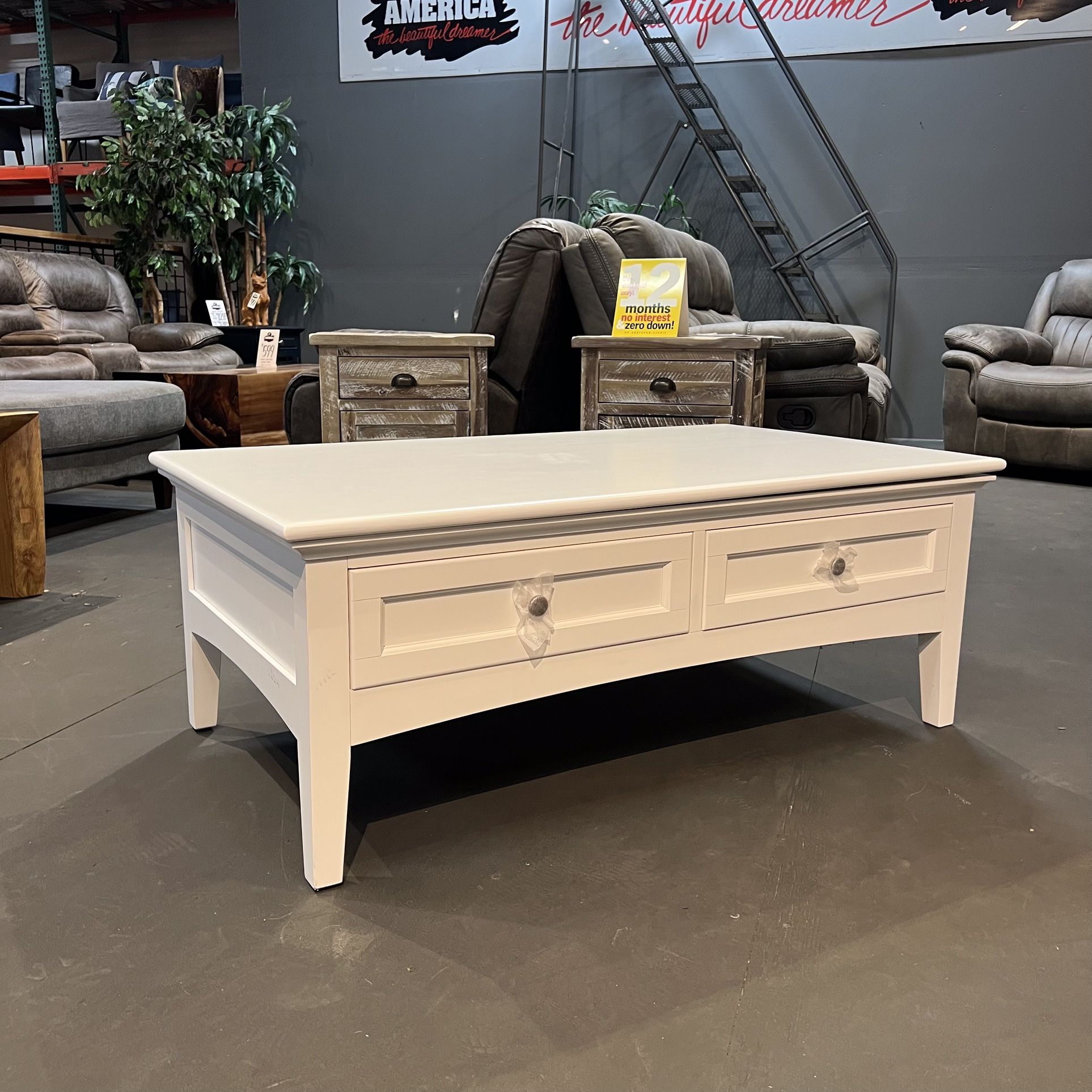 Coffee Table With A Lift- Top Mechanism ( Multiple Colors) - New Traditions