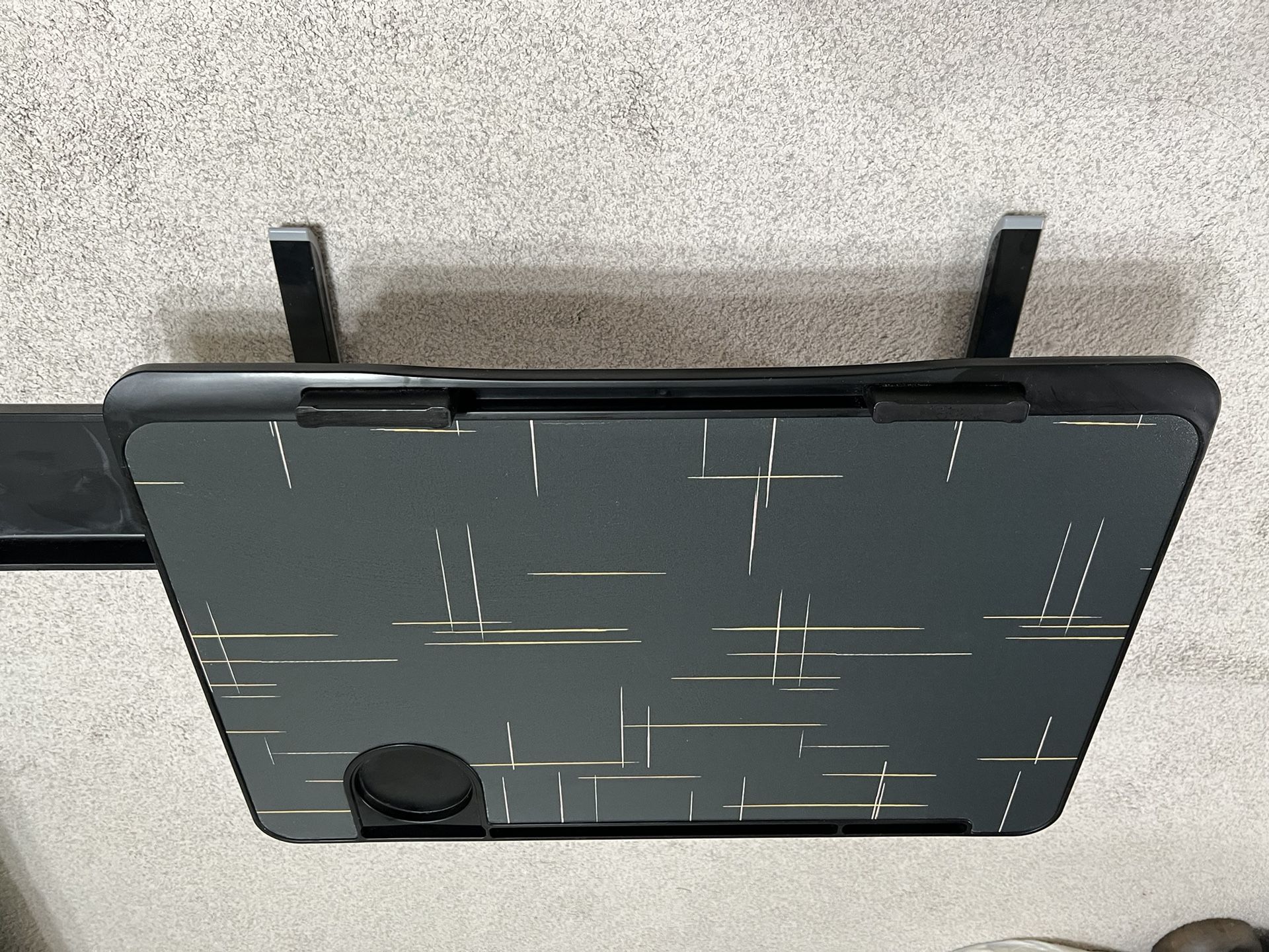 Lap Desk for Bed, Folding Laptop Stand for Bed Table, Adjustable Portable Laptop Bed Tray Desk with Storage Drawer Bookstand Cup Holder for Eating, Wo