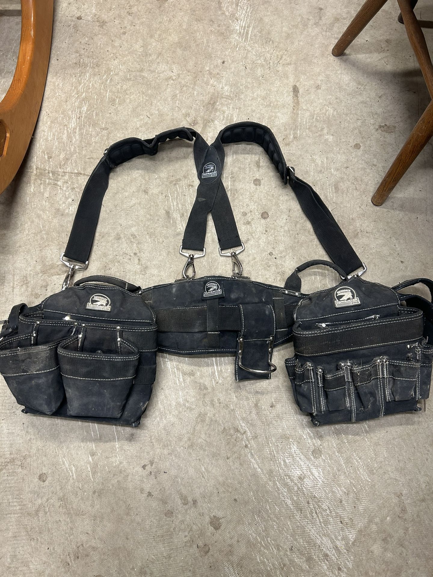Tool Belt With Harness