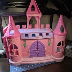 Fisher Price Little People Dance N Twirl Palace Pink Castle ONLY