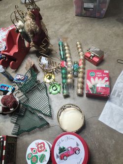 Decorative items for Christmas