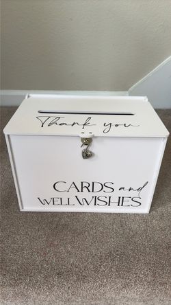 Envelope, card, money box for wedding, graduation, special event