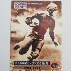 Red Grange Sports car Collectable 