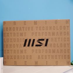 Msi Thin 15.6in Brand New Laptop - $1 Today and the rest later 🤗