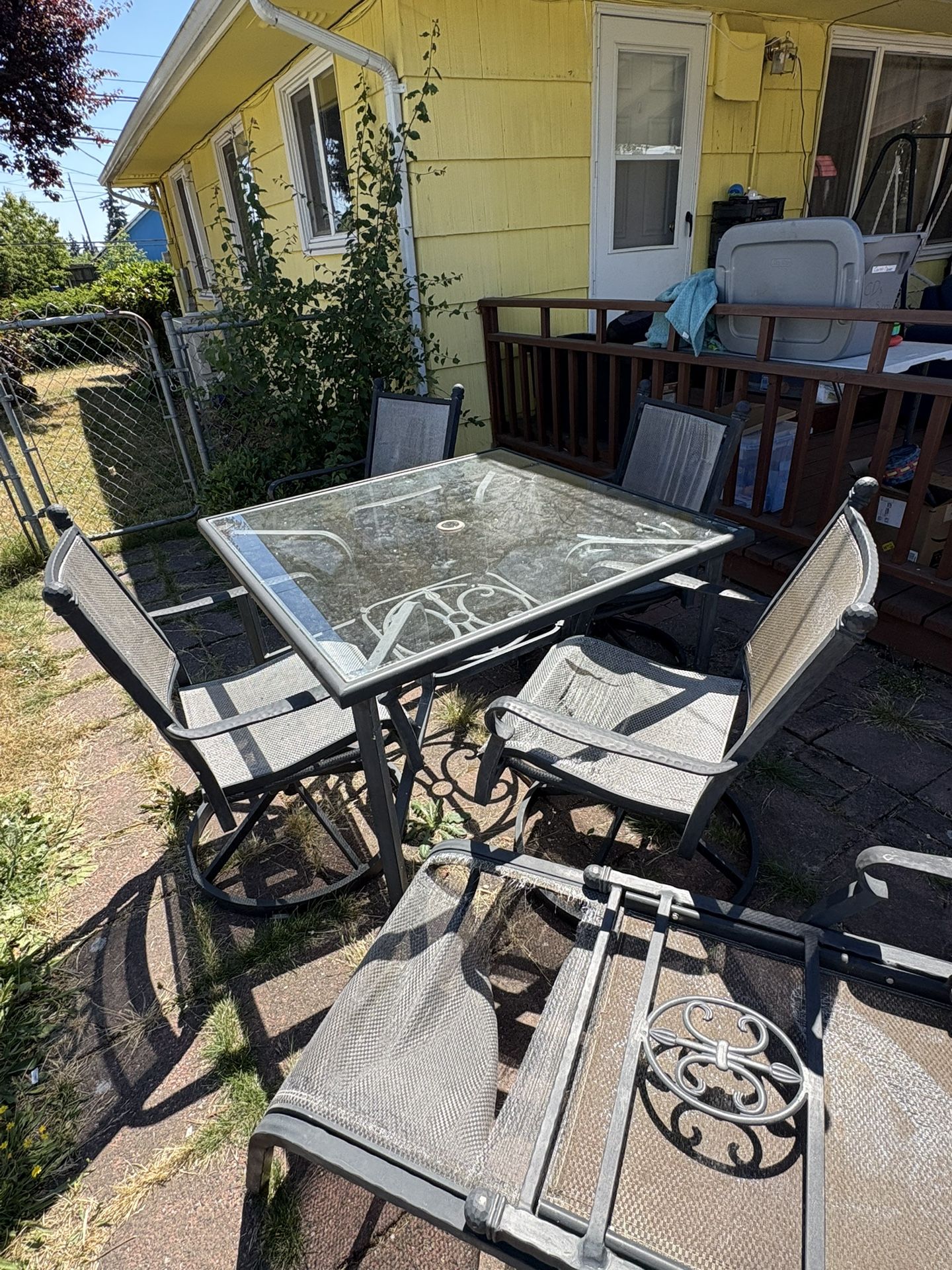 Patio Table And Chairs