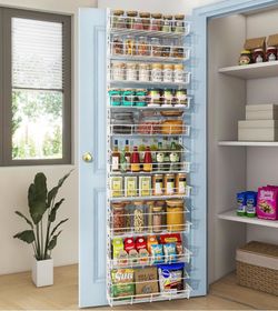Pantry Organizer Over the Door 10 tier