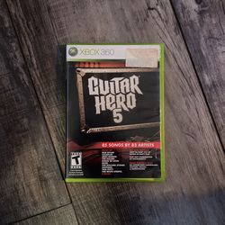 Xbox 360 Guitar Hero 5