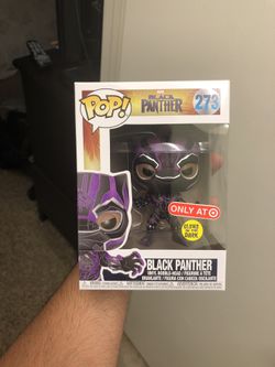 Black Panther GITD funko pop