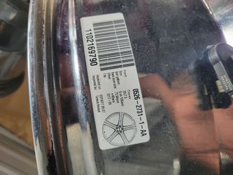 20x7.5 Chrome Wheel 5 on 105mm Bolt Pattern