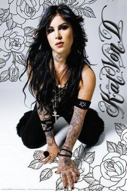 Kat Von D Poster Framed