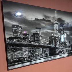 Brooklyn Bridge Skyline Photo