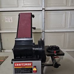 Belt And Disc Sander. 