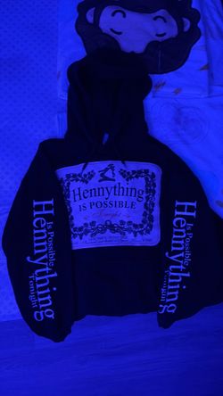 Hennything is possible hoodie xl brand new used once no ribs or nothing