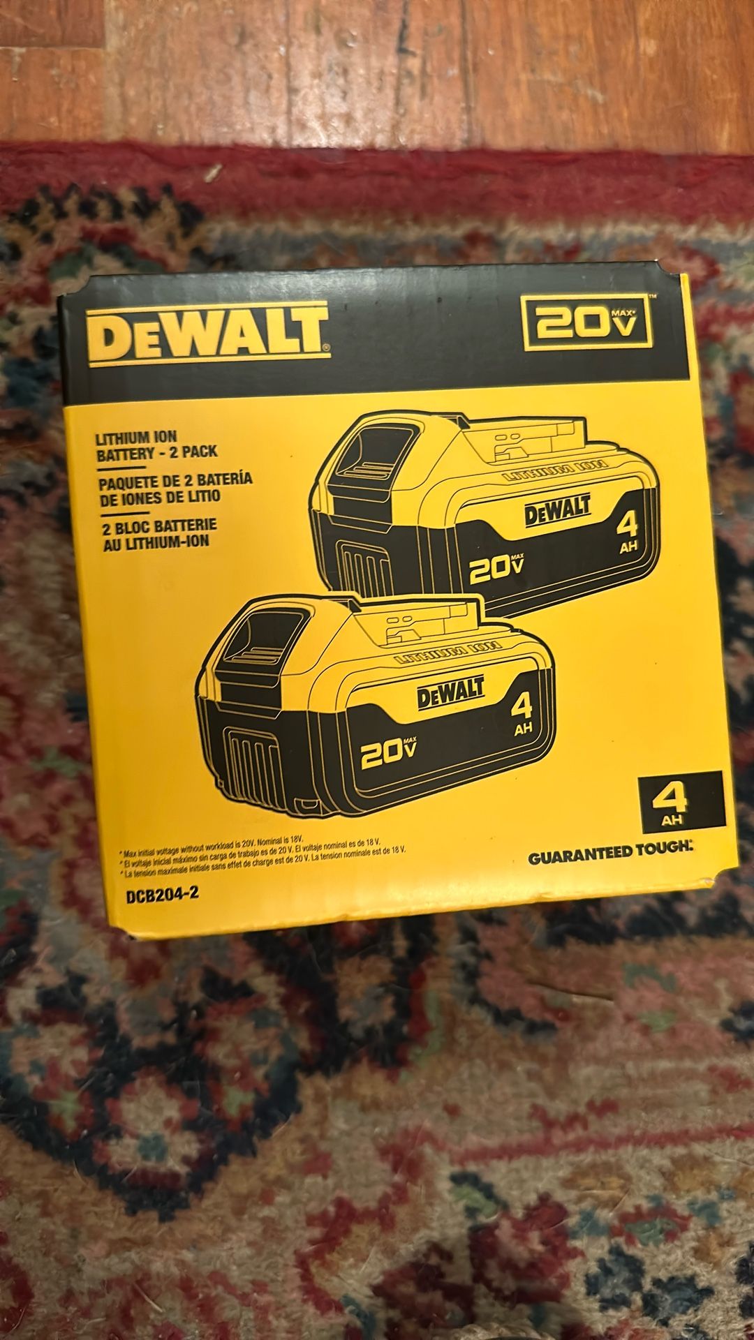Dewalt 4ah Brand New