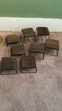 Wood Appetizer Stands