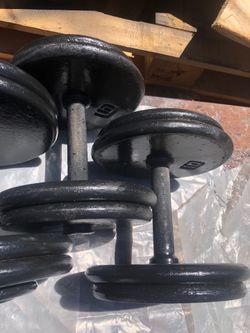 40lb dumbbells