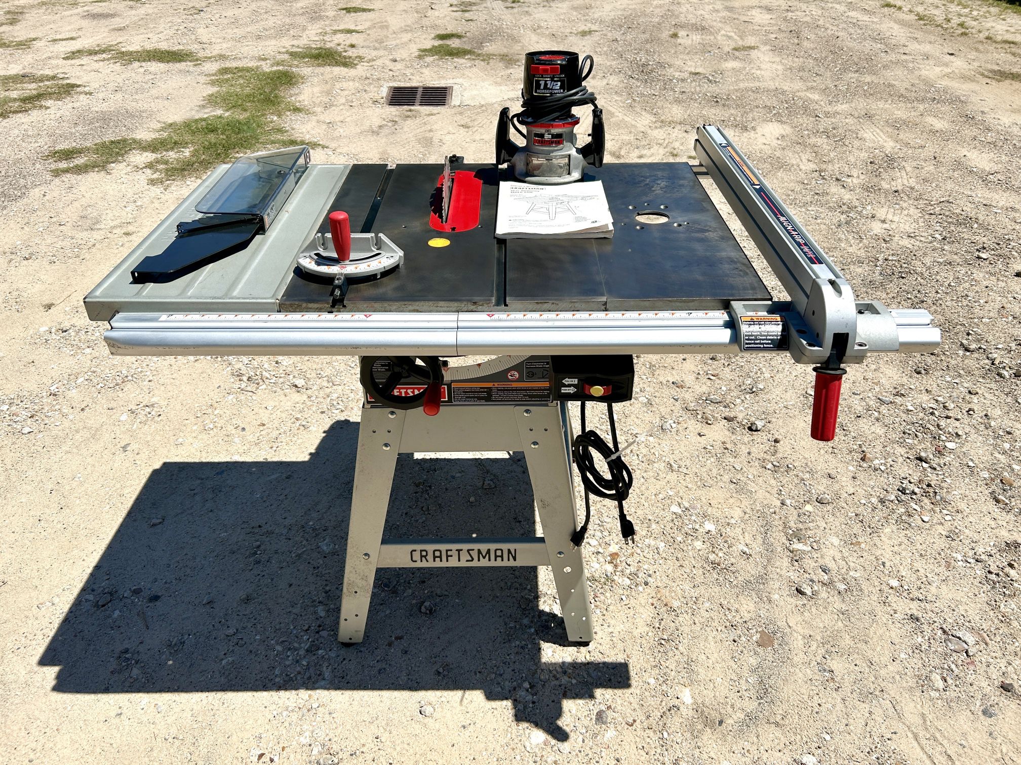 Craftsman 10 Inch Cast Iron Belt Drive Table Saw