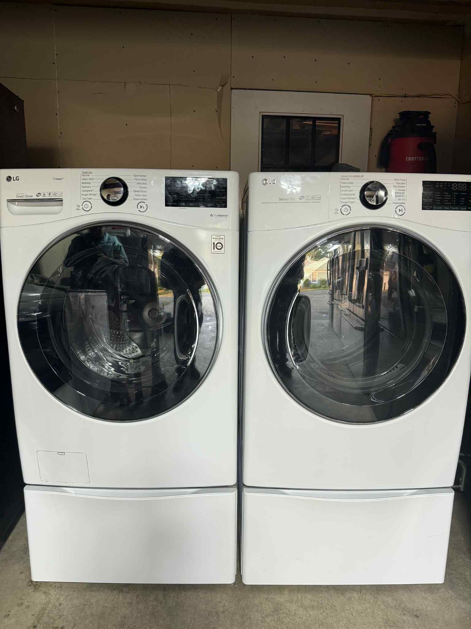Washer And Electric Dryer