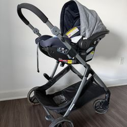 Graco Travel System – Car Seat + Stroller – $150