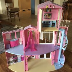 Rare 2006 Mattel Barbie 3 Story Dream House