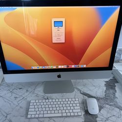 2020 iMac 27 inch 3.8 i7 8GB 512GB storage 8gb video card