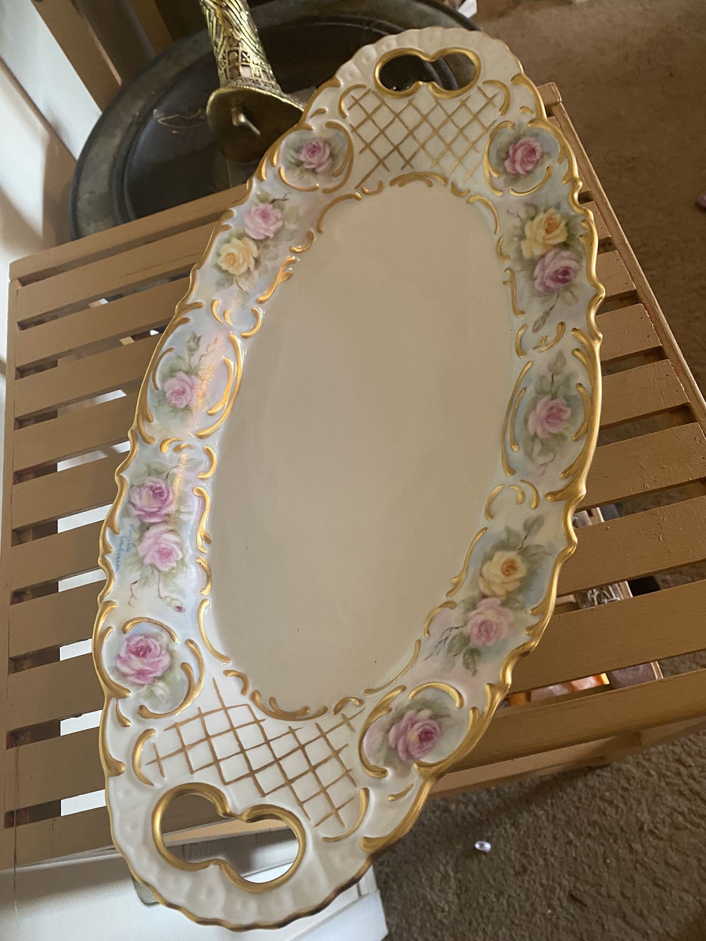Bavarian serving platter