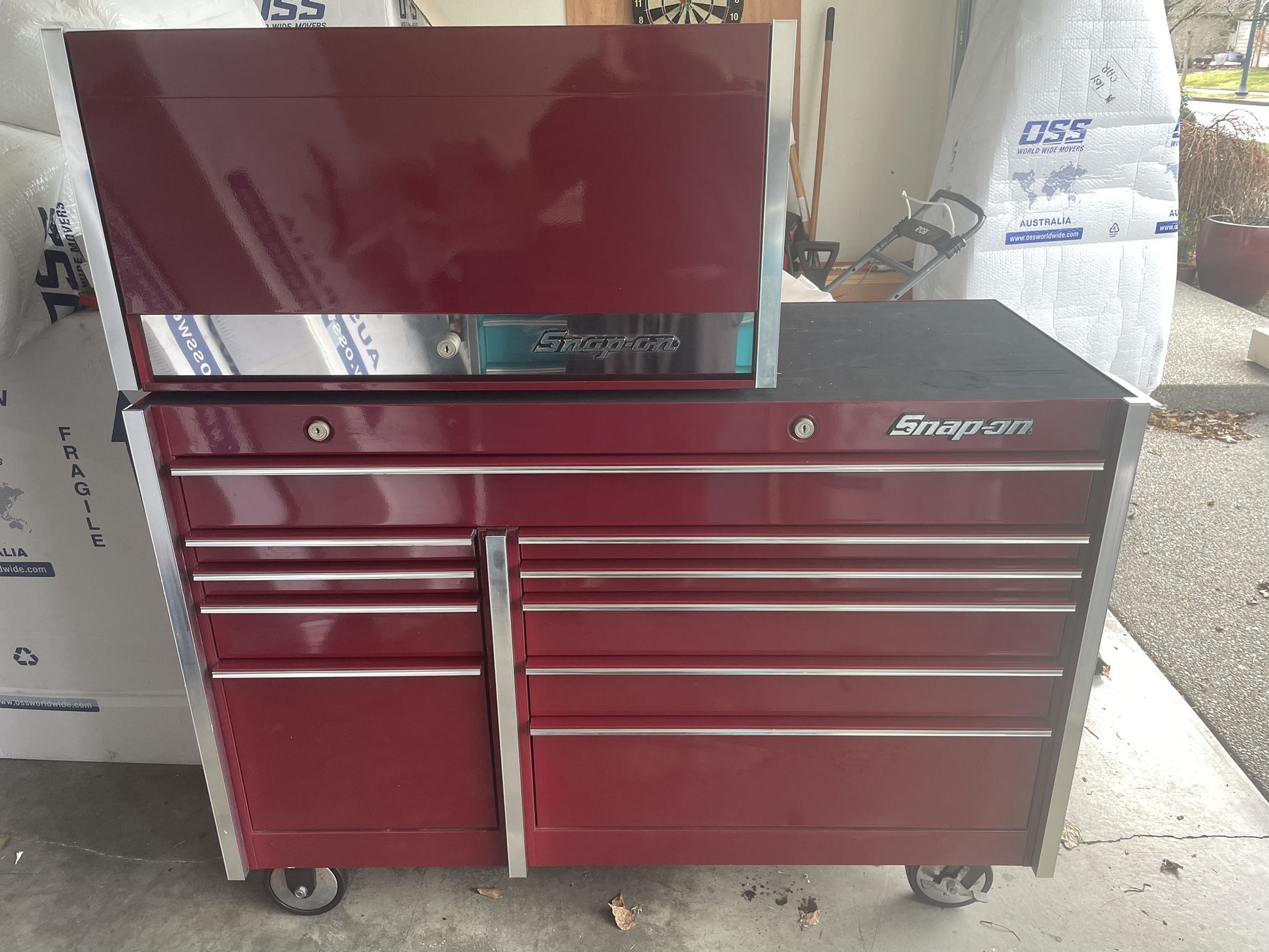 Snap-On Toolbox w/topbox