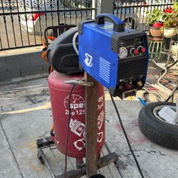 Plasma Cutter And Air Compressor Combo