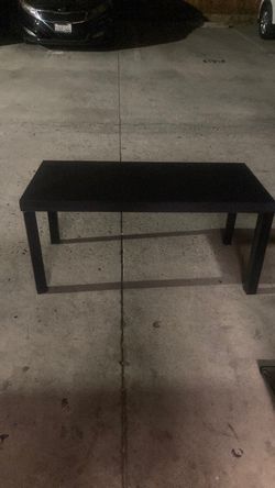 Black wooden Coffee table