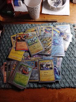 lot of pokemon foil cards