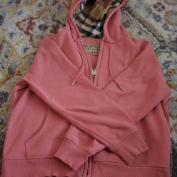 Burberry Hoodie Pink