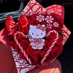 Hello Kitty Rose Bouquet / Ramo Buchon