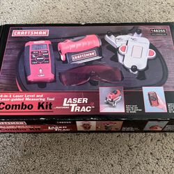 Craftsman 4 In 1 Laser Level & Laser Guided Combo Kit