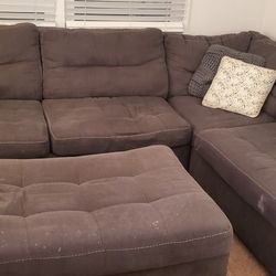 Cozy & Comfy 4-Piece Living Room Set – Recliners, Couch w/ Chaise & Ottoman – Only $500!