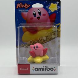 Nintendo Kirby amiibo Figure Kirby on Star Platform Wii U 3DS